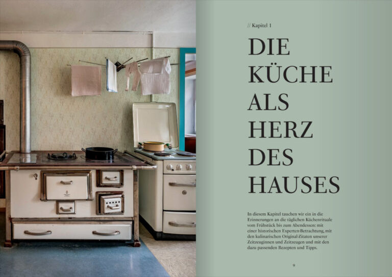 Auszüge aus dem Buch Geschmack der Kindheit von Edith Schenk mit Texten, Fotografien und Rezepten zur Ernährungs- und Alltagsgeschichte.