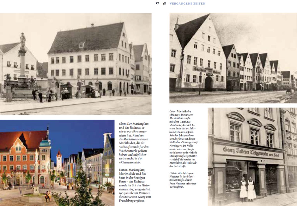 Leseprobe aus dem Buch Mein Mindelheim mit historischen Fotografien, Erinnerungen und Kurzgeschichten aus Mindelheim.