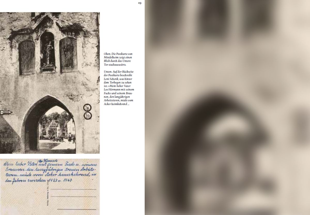 Leseprobe aus dem Buch Mein Mindelheim mit historischen Fotografien, Erinnerungen und Kurzgeschichten aus Mindelheim.